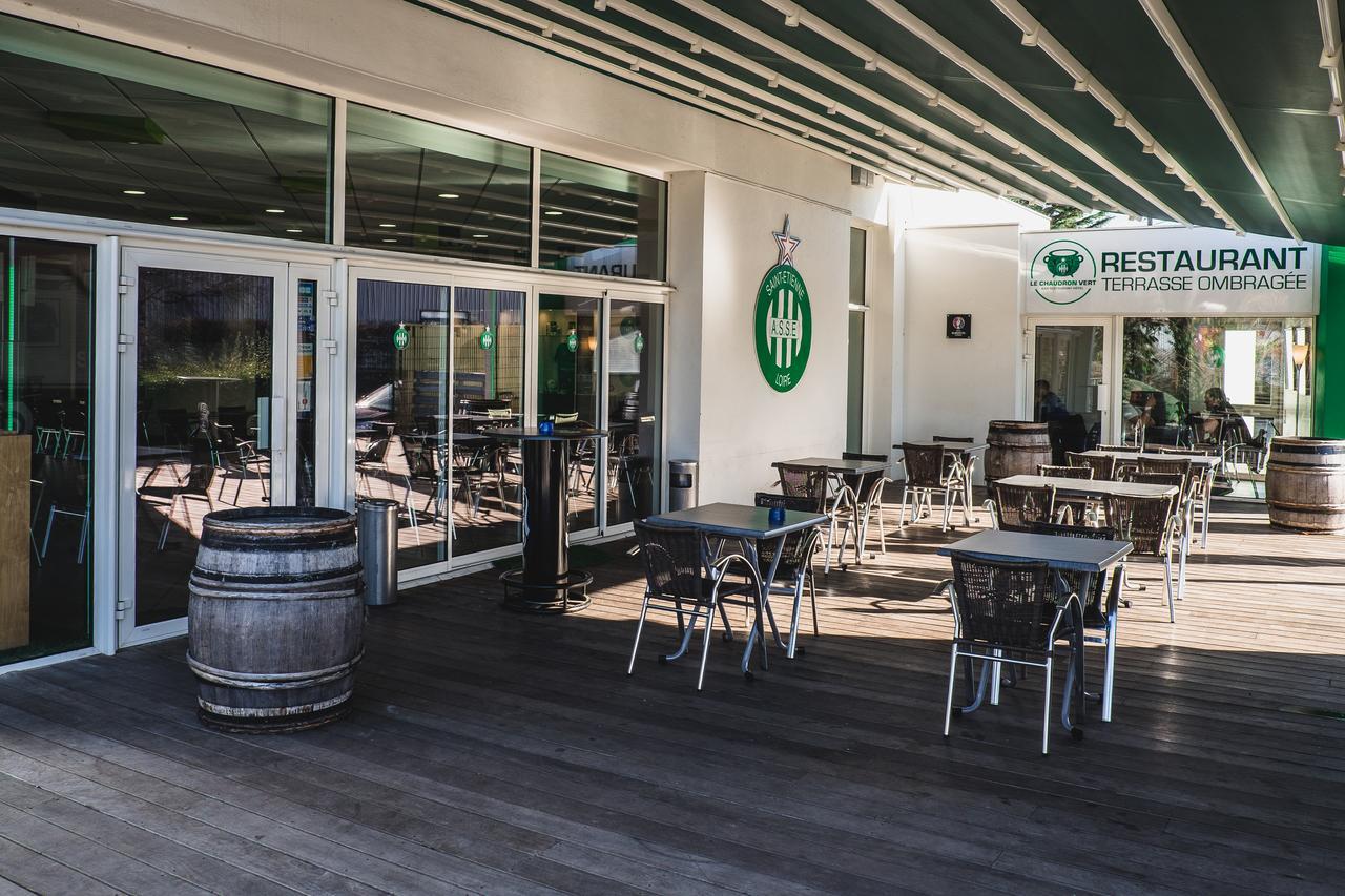 Hotel Bar Restaurant Le Chaudron Vert Сент-Етьєн Екстер'єр фото